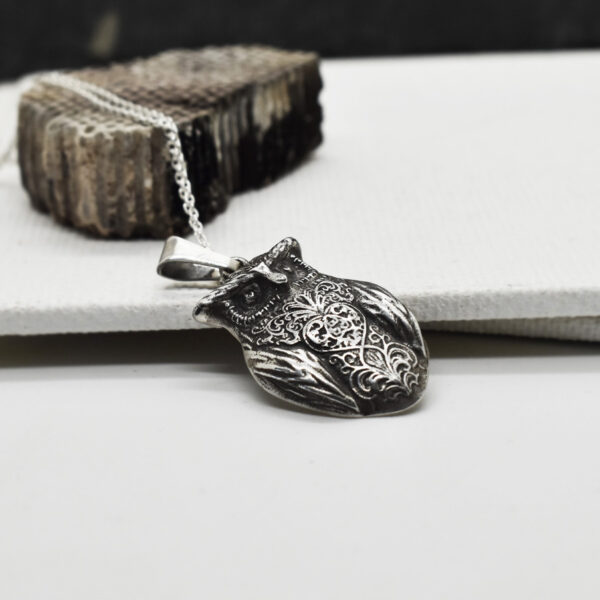 Pandantiv din argint “Royal Owl”