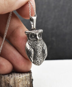 Pandantiv din argint “Royal Owl”