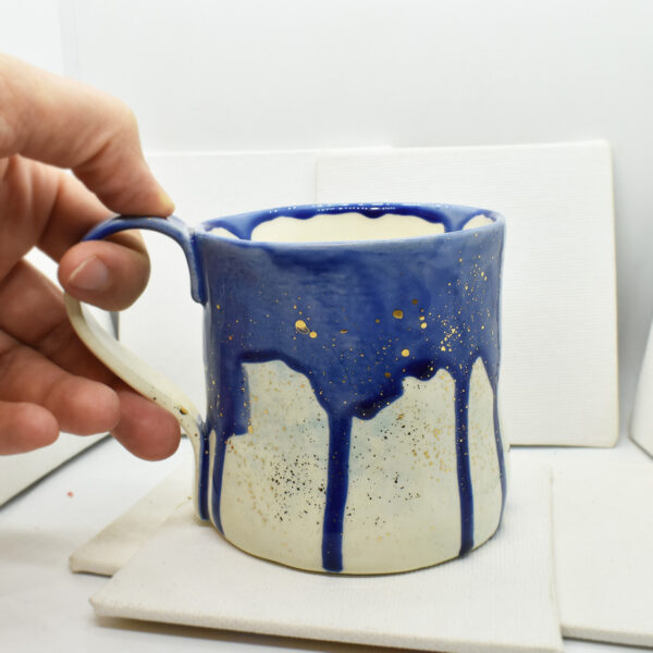 Cana din ceramica “Starry night”