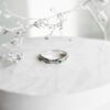 Inel de logodna cu smarald “Organique”