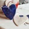 Ornament din ceramica “Inima” Mare (mai multe culori)