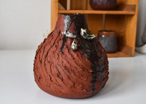 Vază din ceramică "Texture & Rust" - imagine 5