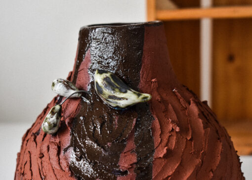 Vază din ceramică "Texture & Rust" - imagine 4