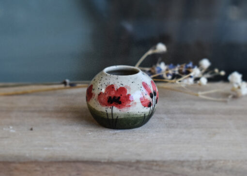 Mini Vază ”Maci” 2.4 cm