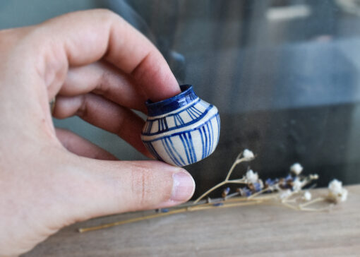 Mini Vază ”Blue” 2.9 cm - imagine 2