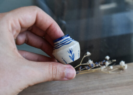 Mini Vază ”Blue” 2.8 cm - imagine 2