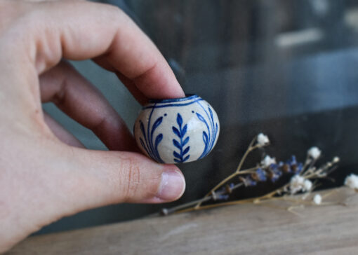 Mini Vază ”Blue” 2.4 cm - imagine 2