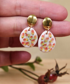 Alternative view of Cercei din porțelan ”Rapsodii de toamnă”