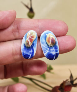 Alternative view of Cercei din porțelan ”Apus de Lună”