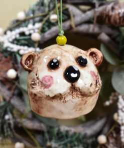 Clopoțel din ceramică "Vidră"