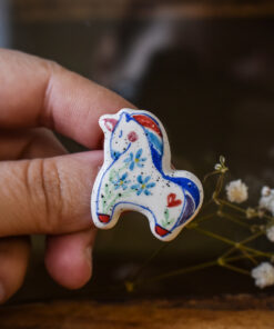 Mărțișor-broșă Unicorn