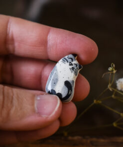 Alternative view of Mărțișor-broșă Pisicuță gri