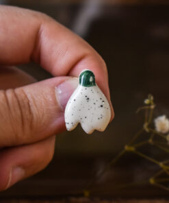 Mărțișor-broșă Ghiocel