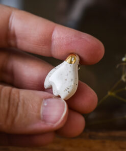 Alternative view of Mărțișor-broșă Ghiocel (aur)