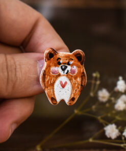 Mărțișor-broșă Ursuleț