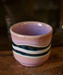 Alternative view of Pahar din ceramică "Unde"