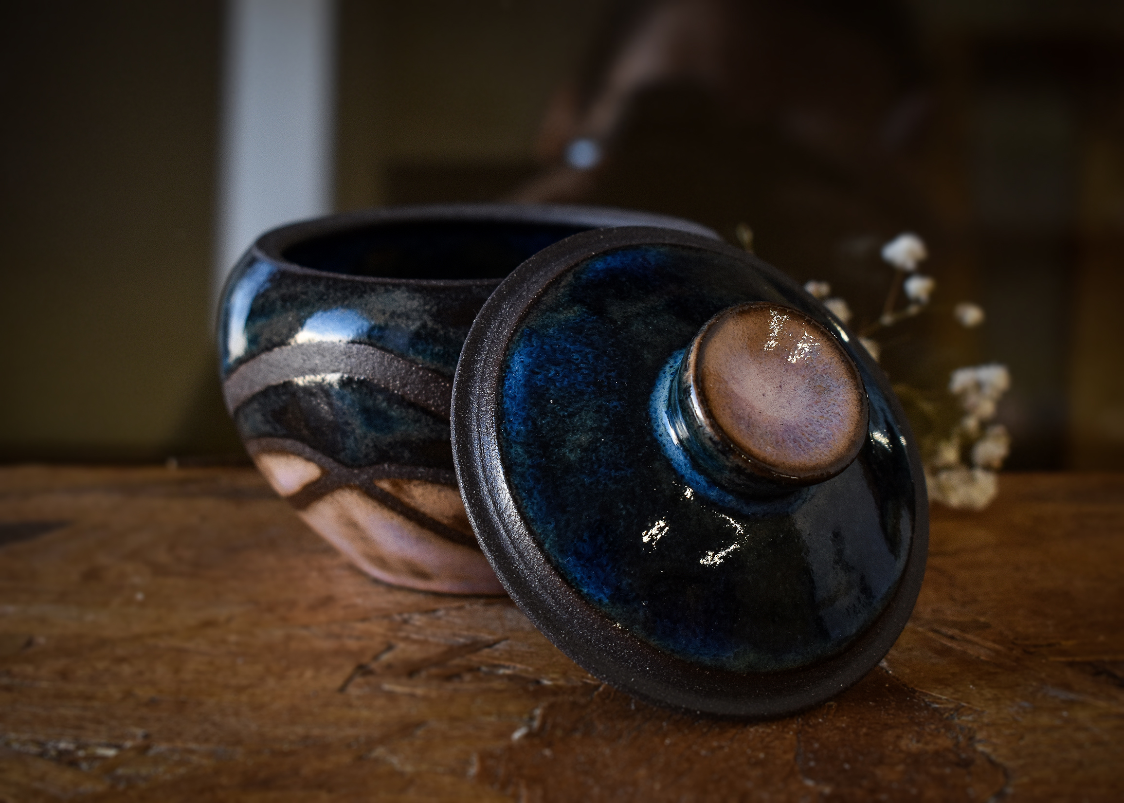Casetă din ceramică "Unde" - imagine 5