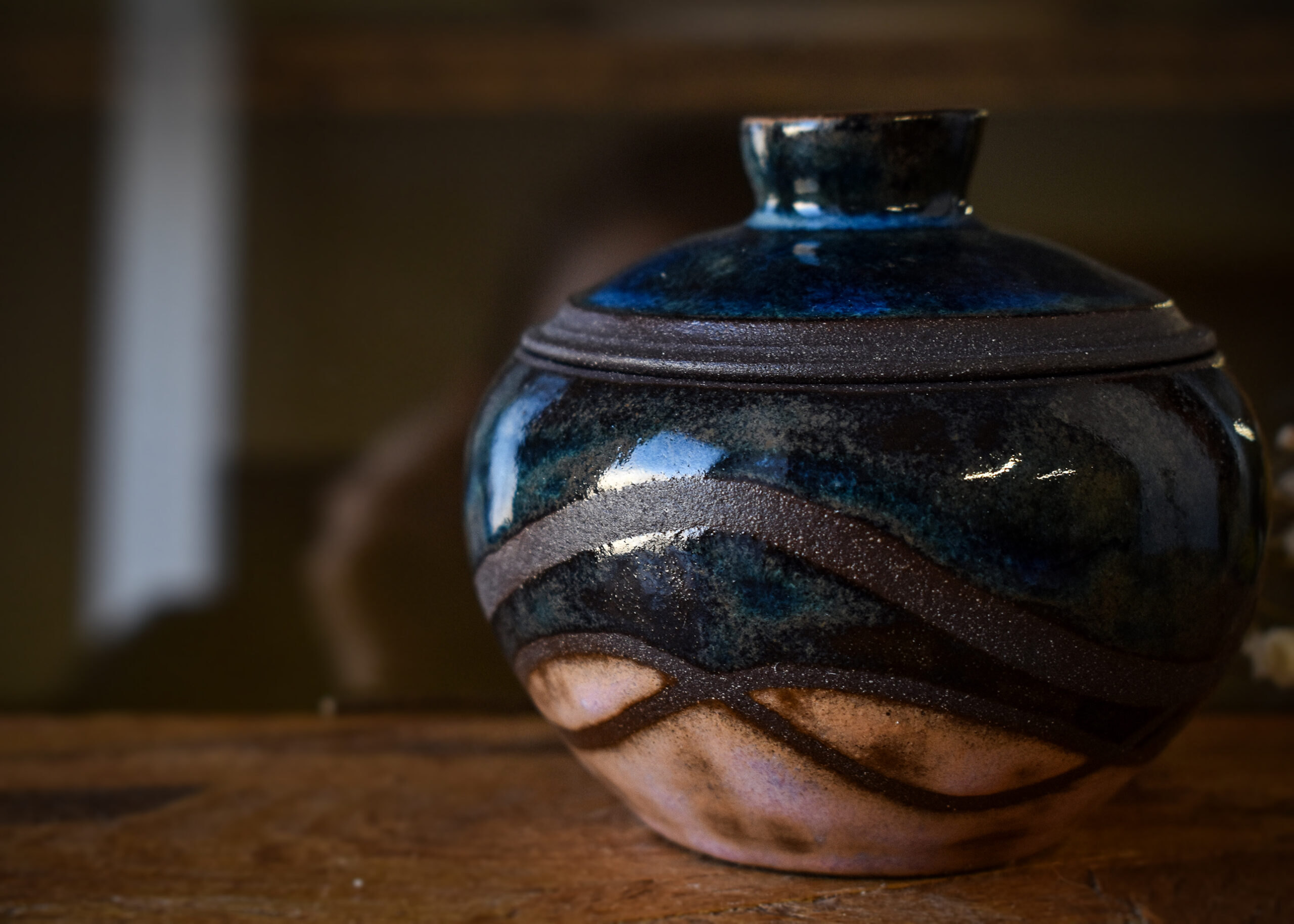 Casetă din ceramică "Unde" - imagine 3