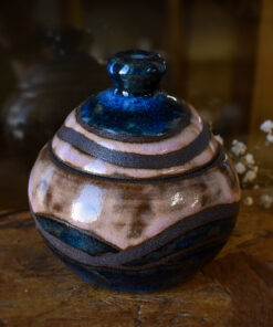 Alternative view of Casetă din ceramică "Unde"