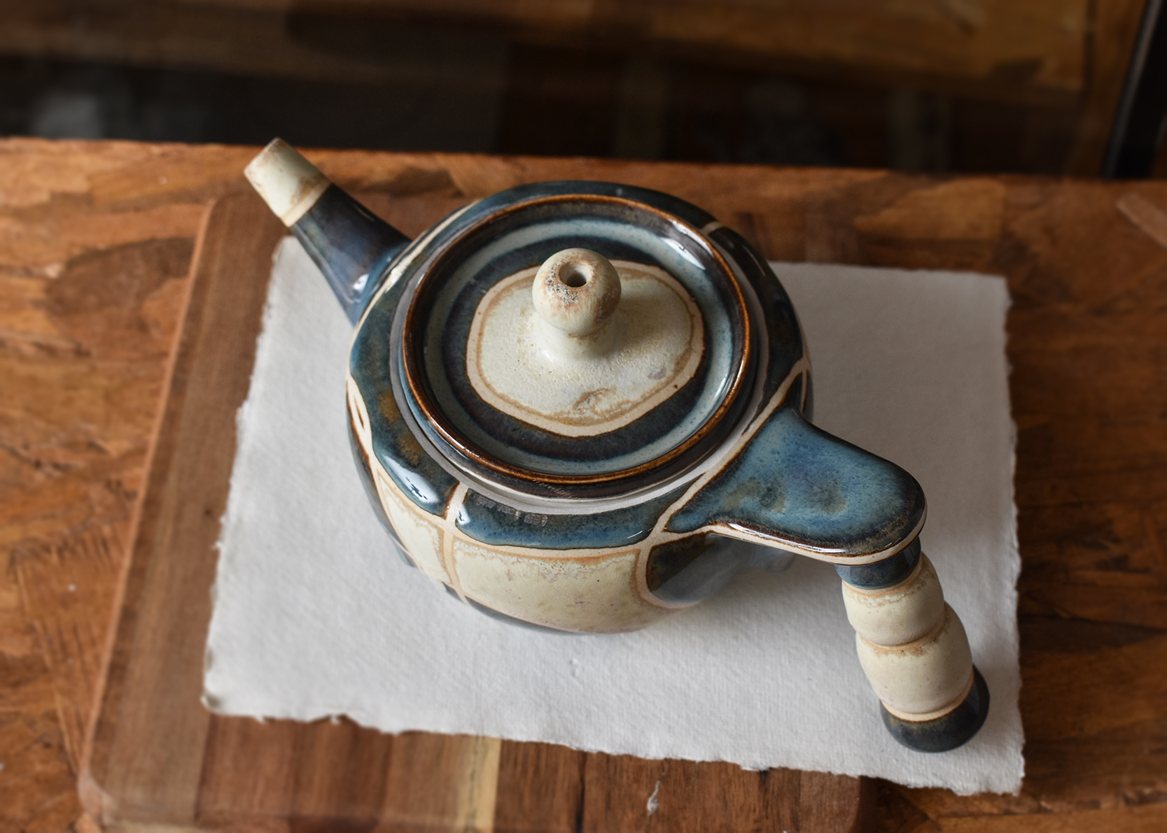 Ceainic din ceramică "Studii de linie" - imagine 7