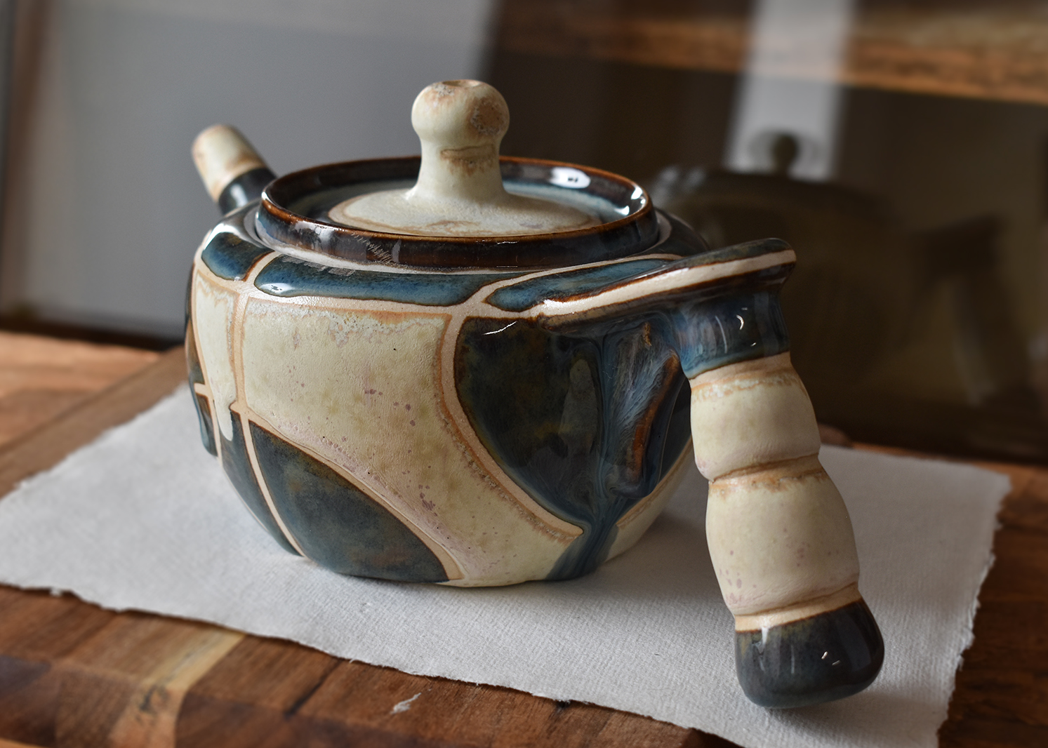 Ceainic din ceramică "Studii de linie" - imagine 6