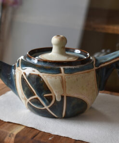 Ceainic din ceramică "Studii de linie" - imagine 5