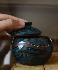 Alternative view of Casetă din ceramică "Unde"