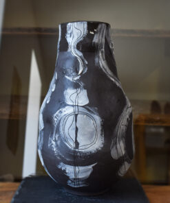 Alternative view of Vas din ceramică "Black & White"