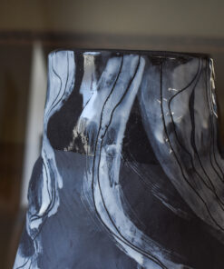 Vas din ceramică "Black & White" - imagine 7
