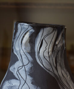 Vas din ceramică "Black & White" - imagine 6