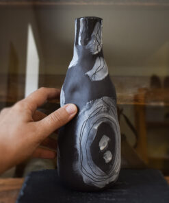 Vas din ceramică "Black & White" - imagine 4