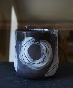 Cană din ceramică "Black & White", 275 ml - imagine 2