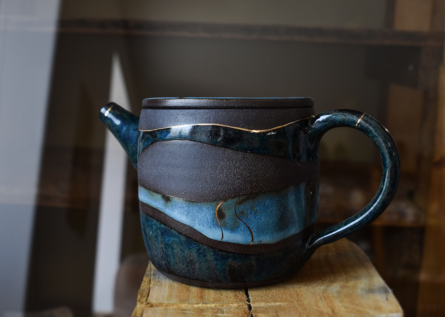 Ceainic din ceramică "Unde" - imagine 2