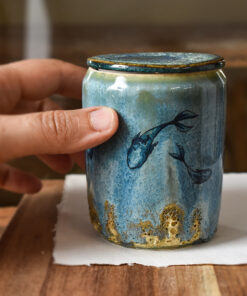 Vas cu capac "Underwater Love"
