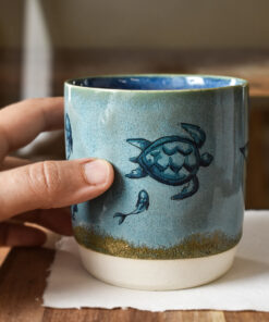 Pahar din ceramică "Underwater Love", 330 ml - imagine 2