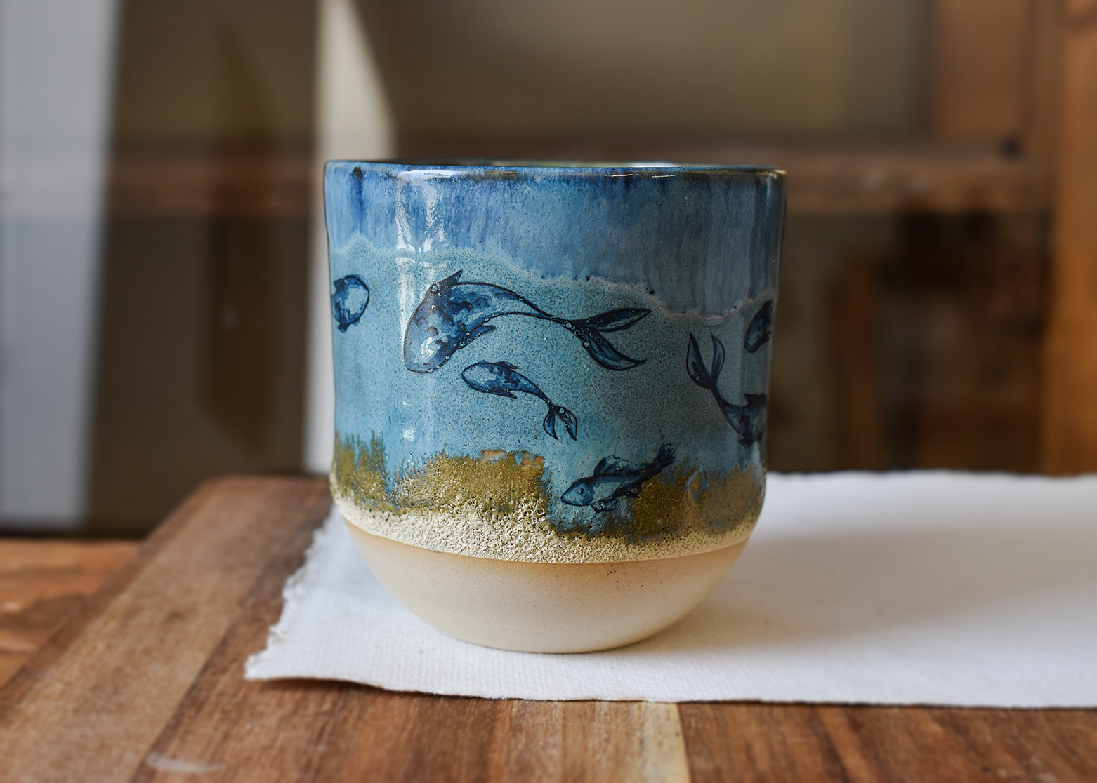 Pahar din ceramică "Underwater Love", 200 ml