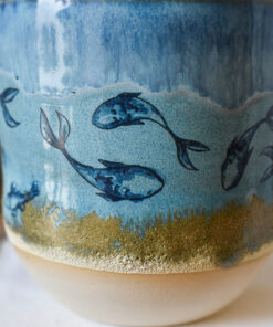 Pahar din ceramică "Underwater Love", 200 ml - imagine 3