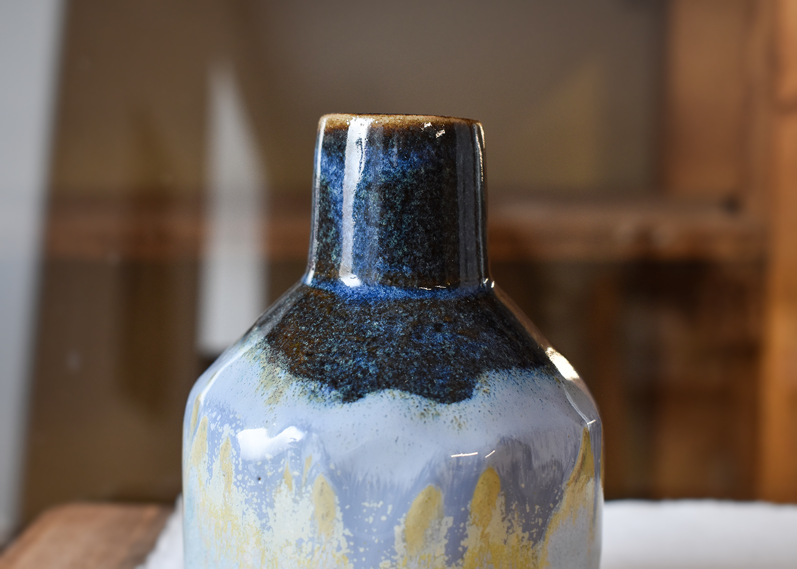 Vază/sticlă din ceramică "Underwater love" - imagine 2