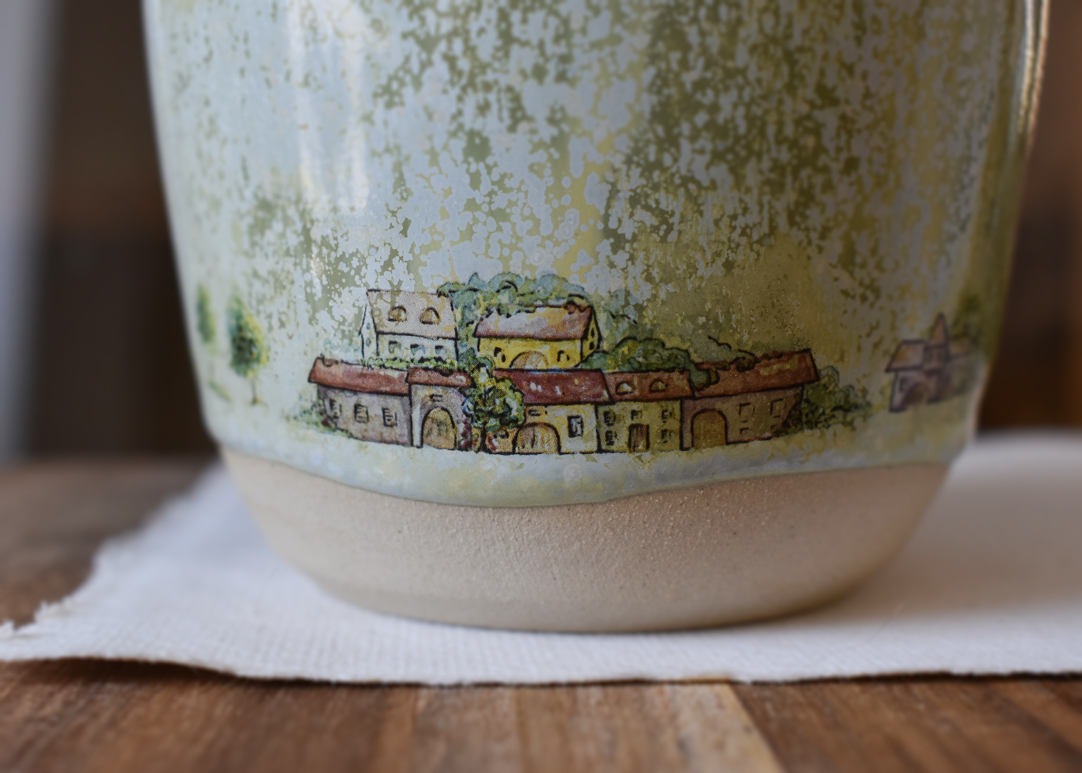 Cană din ceramică "Căsuțe", 300 ml - imagine 5
